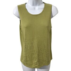 New York and Company. Knit lightweight thin sweater tank top  A375